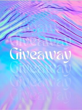 Iridescent 'Giveaway' Print - Pastel Holographic Poster